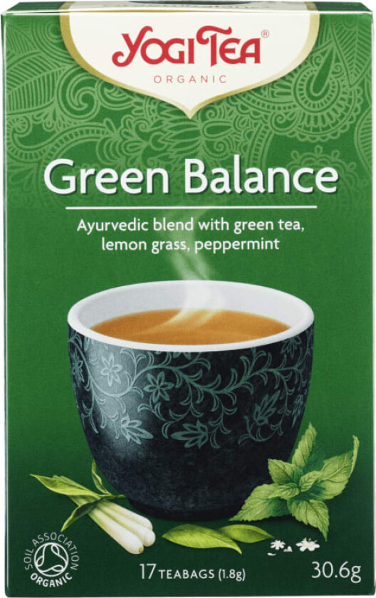 Yogi Tea Green Balance Økologisk 17 poser