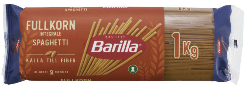Bilde av Barilla Integrale Spaghetti Fullkorn no.5 1kg