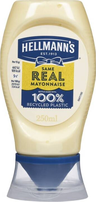 Hellmanns Majones Real Squeeze 250ml