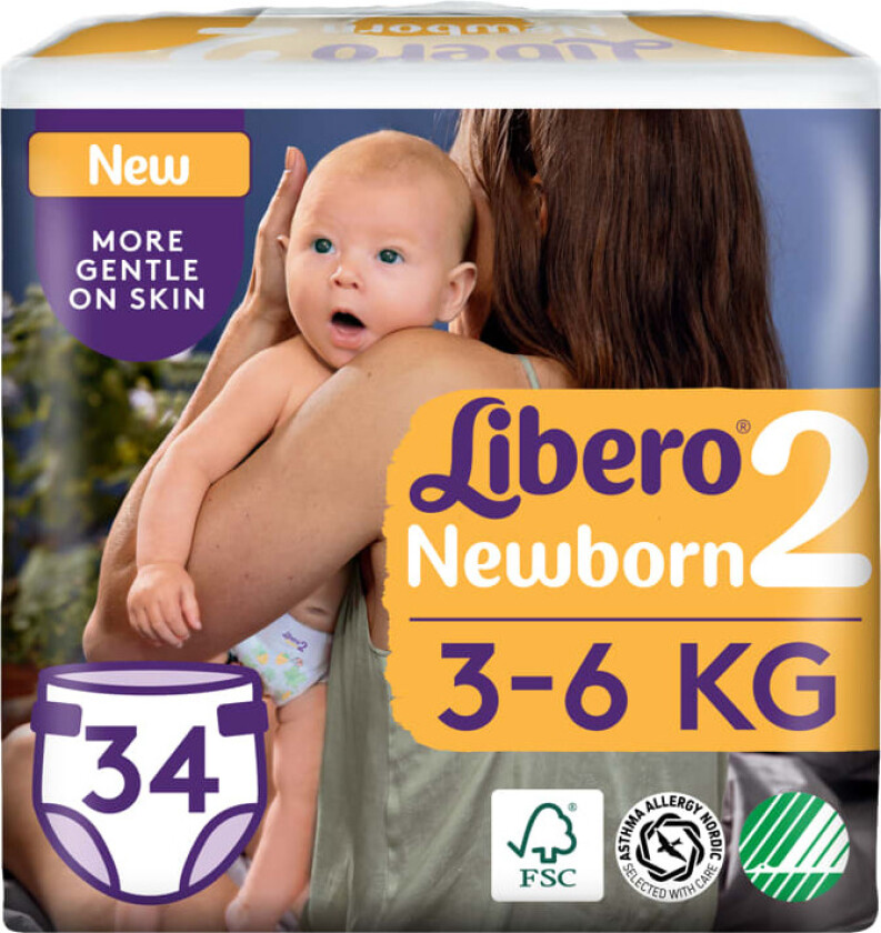 Libero Newborn Str.2 34stk
