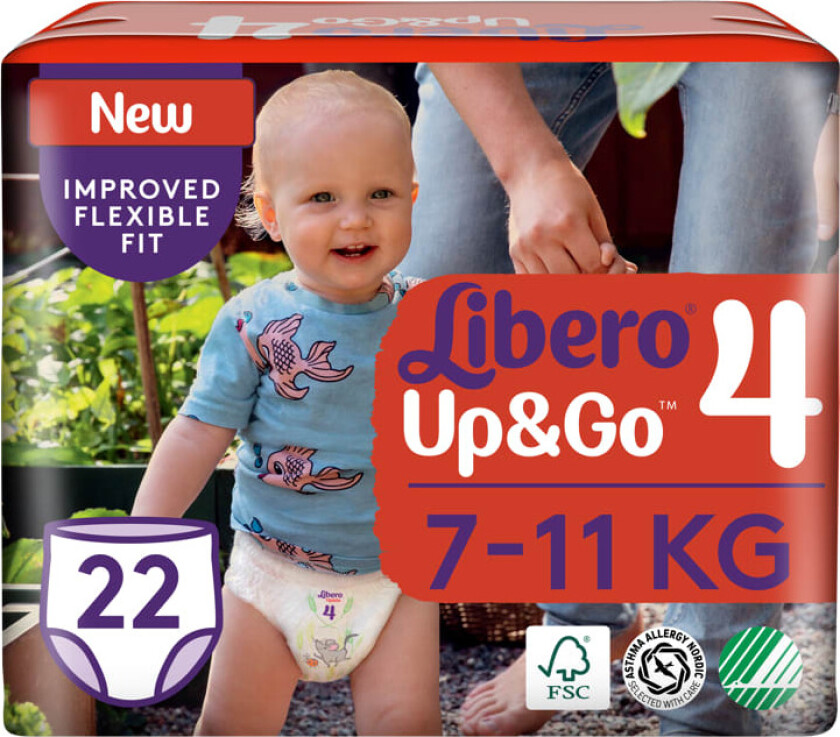 Libero Up&Go Str.4 22stk