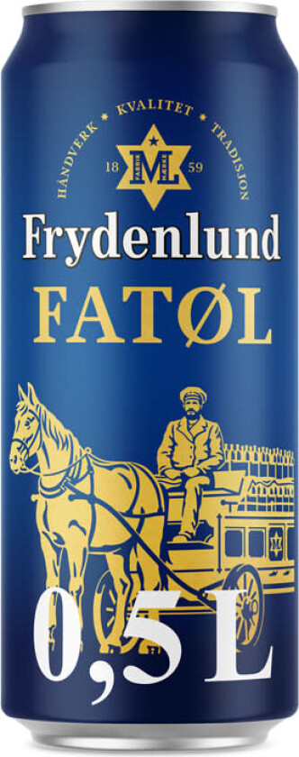 Frydenlund Fatøl 0,5l boks