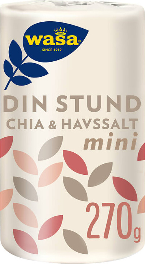 Wasa Din Stund Mini Chia/Havsalt 270g