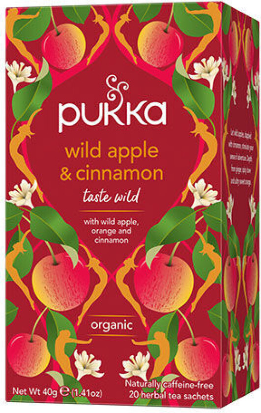 Bilde av Pukka Te Wild Apple & Cinnamon 20 poser