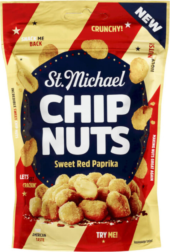 Bilde av St. MichaeI Chip Nuts Paprika 110g
