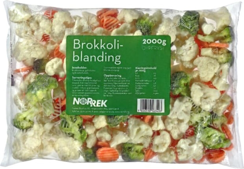 Norrek Broccoliblanding 2kg