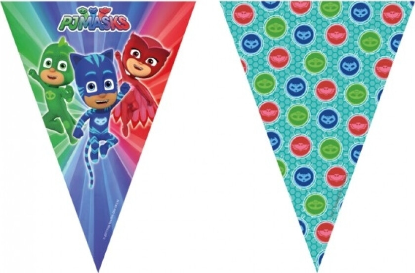 Pysjheltene flaggbanner, 9 flagg