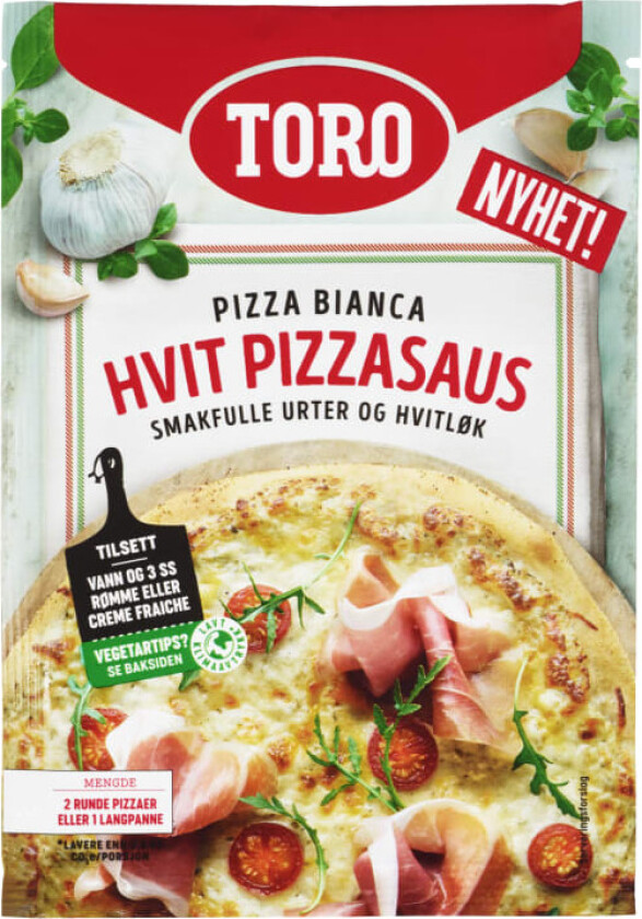 Toro Hvit Pizzasaus 28g