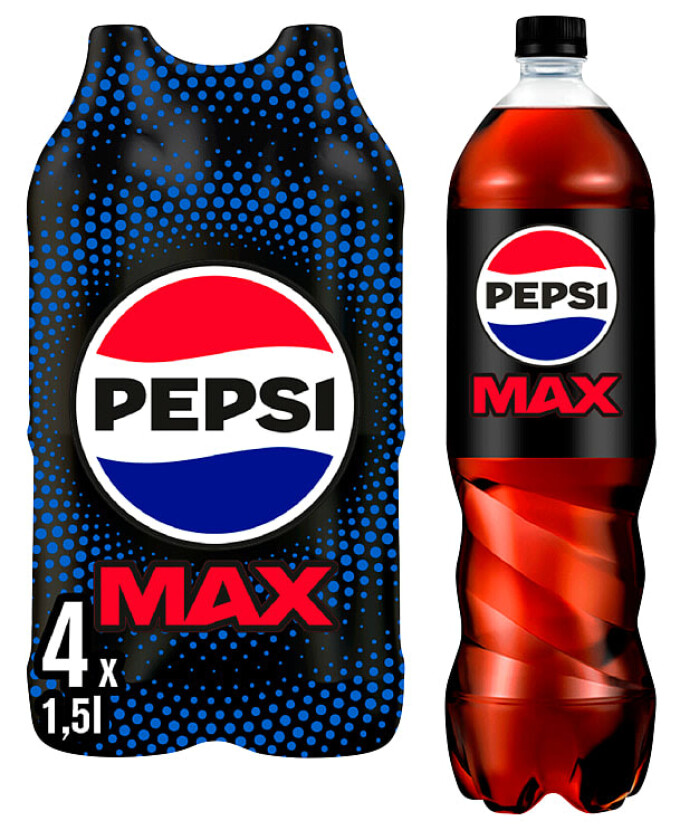 Bilde av Pepsi Max 4-pk 4x1.5L