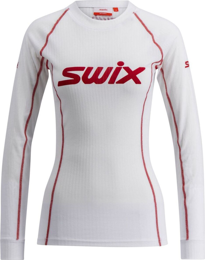 Racex Classic Long Sleeve W Bright White/swix Red M