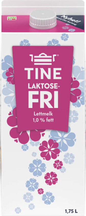 Bilde av Lettmelk 1% Laktosefri 1,75l