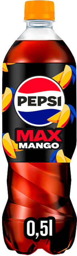 Pepsi Max Mango 0,5l flaske