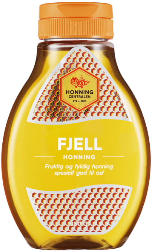 Fjellhonning Flytende 350g Honningsentralen