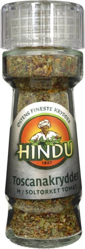 Bilde av Toscanakrydder m/Kvern 34g