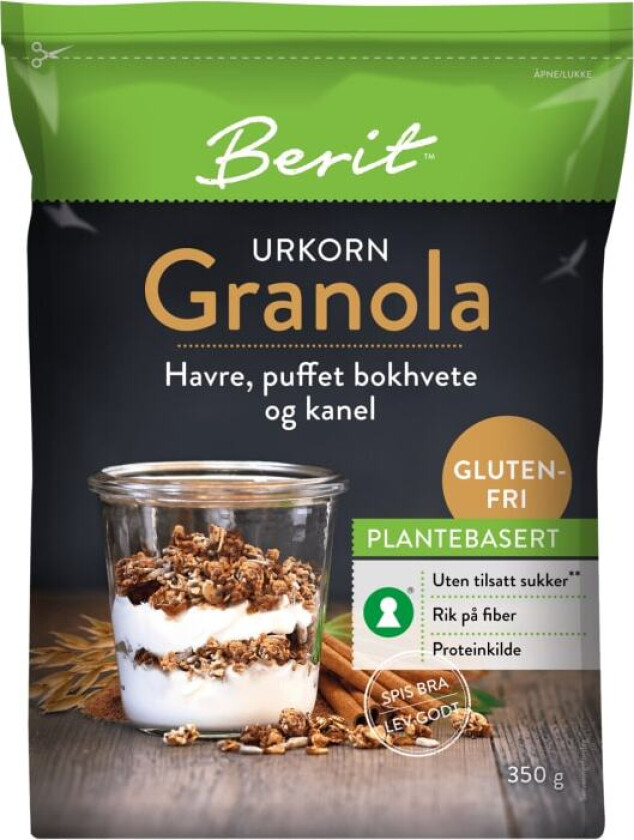 Bilde av Urkorn Granola Gl.Fri 350g