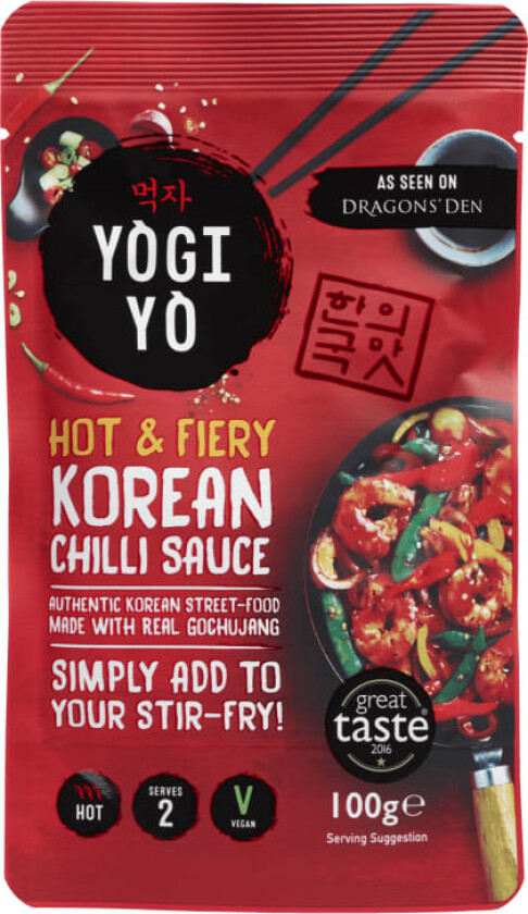 Bilde av Korean Sauce Hot Chilli Stir-Fry 100g