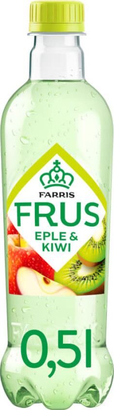 Bilde av Farris Frus Eple&Kiwi 0,5l flaske