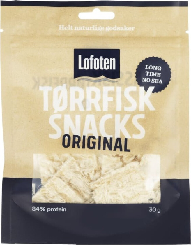 Lofoten Tørrfisksnacks Original 30g