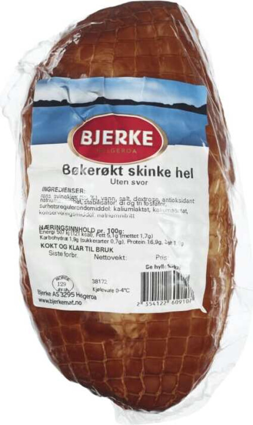 Bilde av Skinke Bøkerøkt Kokt hel Ca1kg