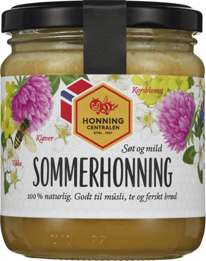 Sommerhonning Norsk 350g Honningcentralen