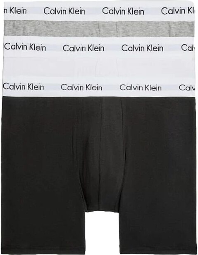 Calvin Boxer Brief 3P - Black/White/Grey Heather M