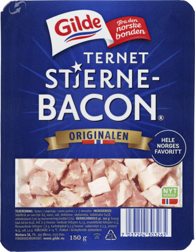 Bilde av Stjernebacon Ternet 150g