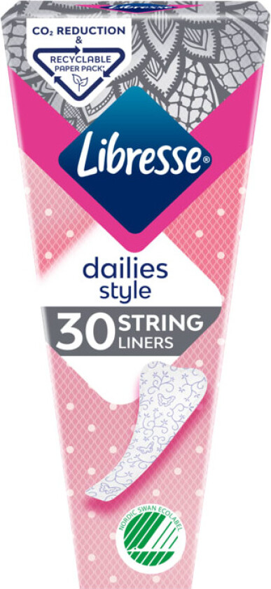 Libresse String Truseinnlegg 30stk