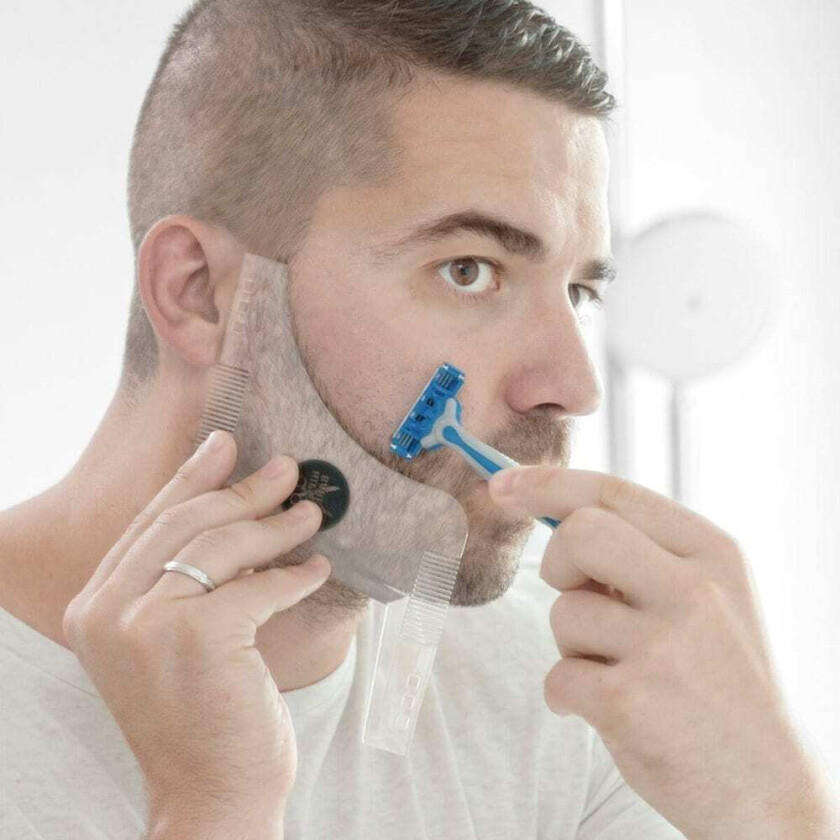 Innovagoods Hipster Barber Skjeggmal for barbering