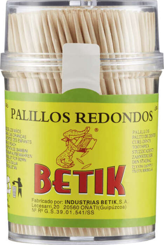 Betik Cocktailpinner i Tre 400stk