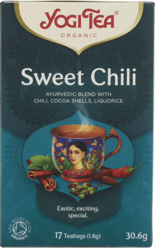 Yogi Tea Sweet Chili Økologisk 17 poser