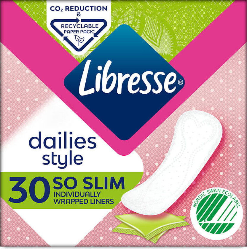 Libresse So Slim Truseinnlegg 30stk