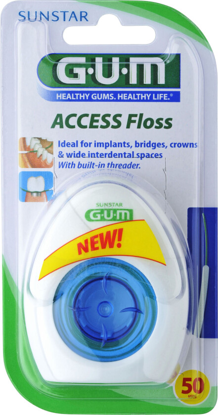 Bilde av Gum Tanntråd Access Floss, 50 m