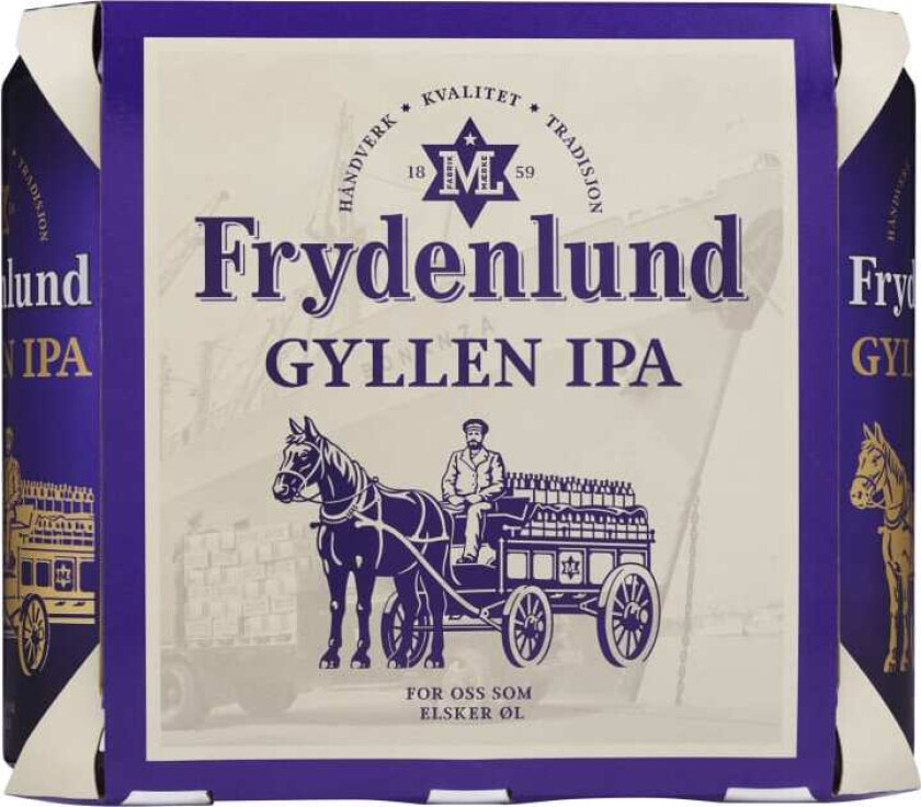 Frydenlund Gyllen Ipa 0,5lx6 boks