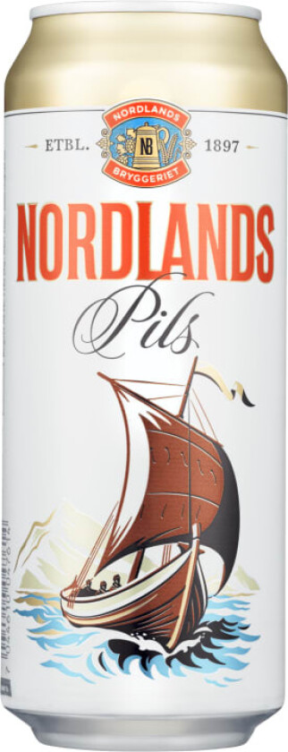 Nordlands Pils 0,5l boks