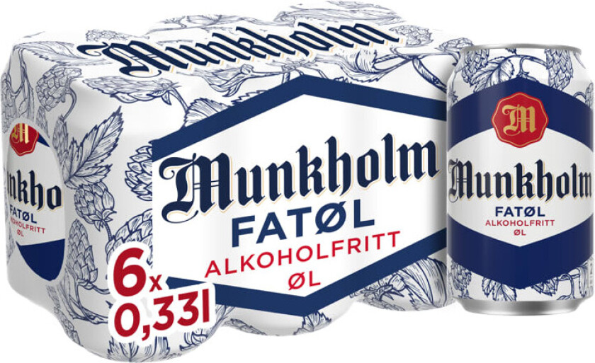 Munkholm Fatøl 0,33lx6 boks