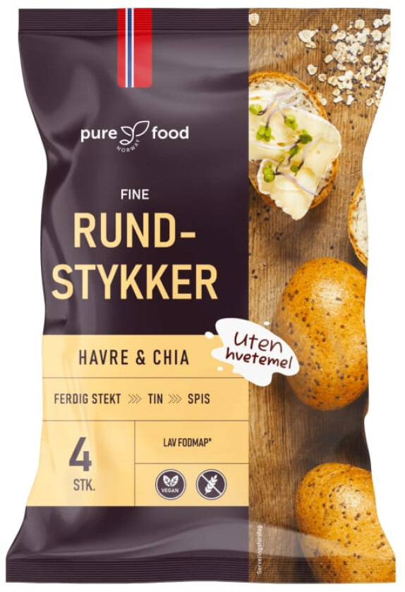 Rundstykker Fine Gl.Fri 240g