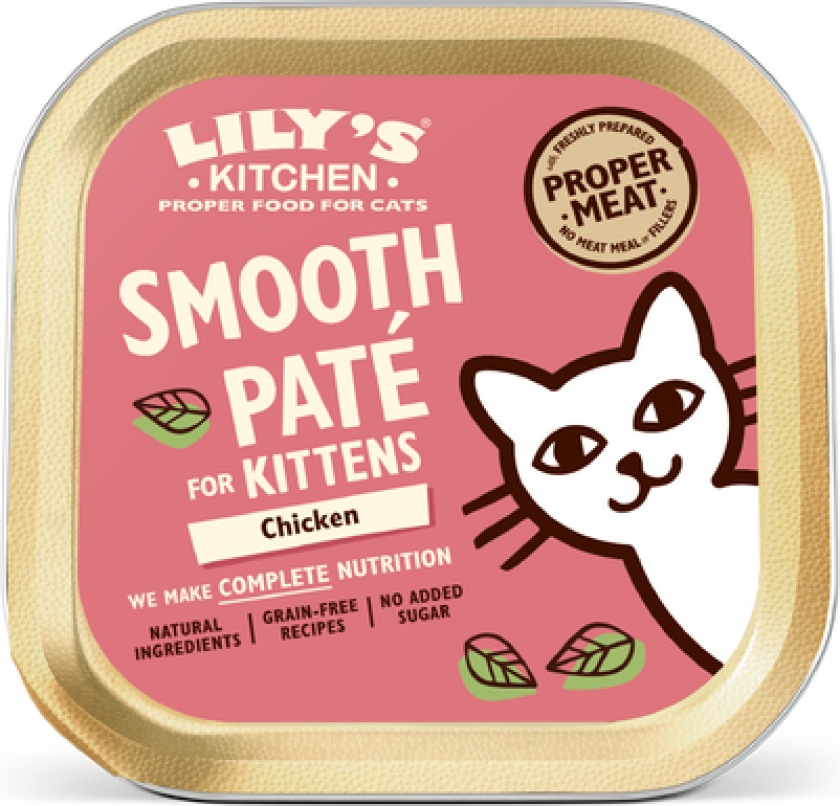 Bilde av Smooth Chicken Paté for Kittens Våtfôr til kattunger 85 g