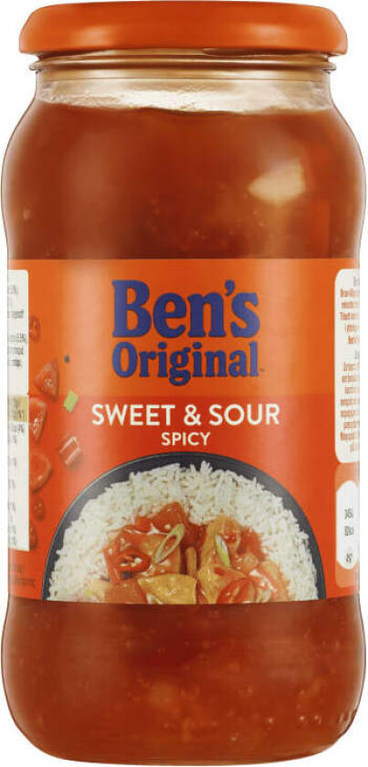 Bilde av Sweet&Sour Extra Spicy 450g Ben's Original