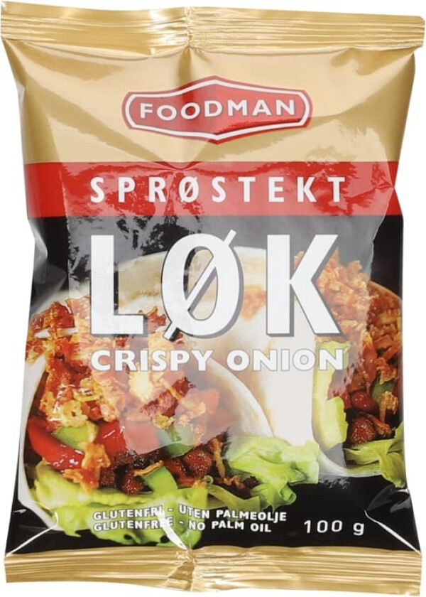 Løk Sprøstekt glutenfri 100g