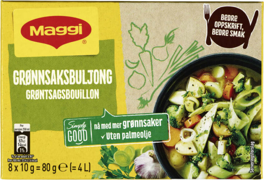 Grønnsaksbuljong Klar 80g