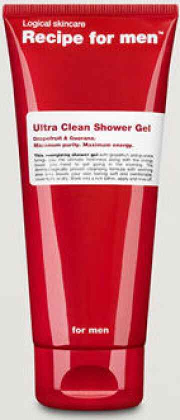 Recipe for Men Ultra Clean Shower Gel, 200 ml