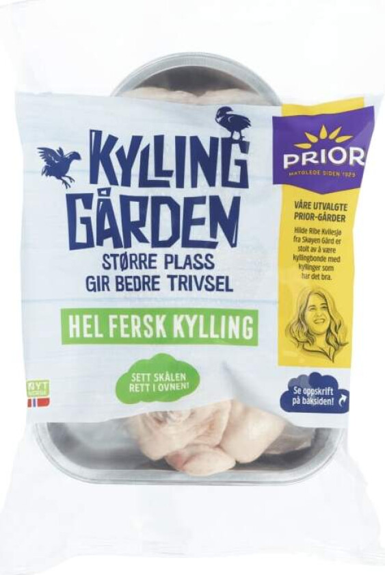 Kylling hel 1,5-1,8kg