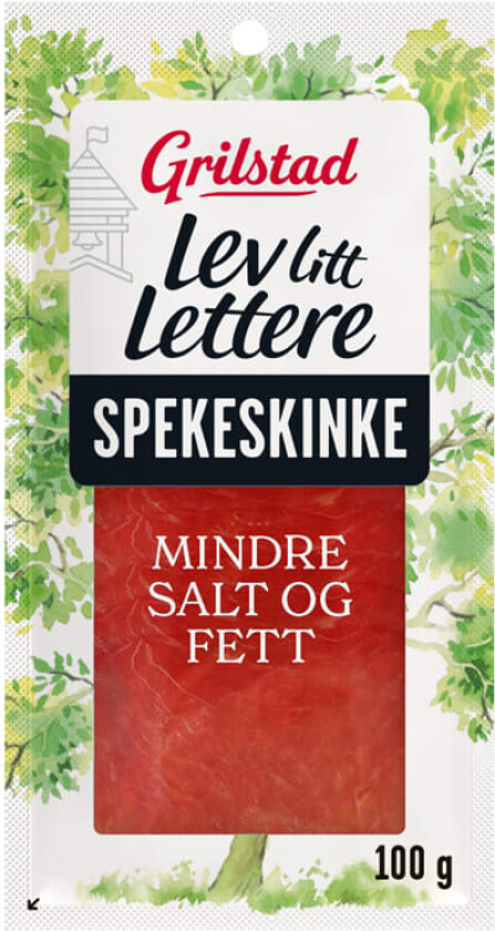 Spekeskinke Lev Litt Lettere 100g