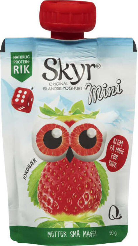 Bilde av Skyr Mini Jordbær 90g