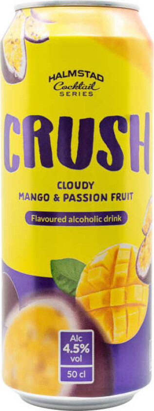 Halmstad Cider Crush Mango Passion 0,5l boks