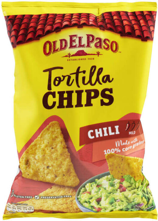 Bilde av Old El Paso Crunchy Tortilla Chips 250g