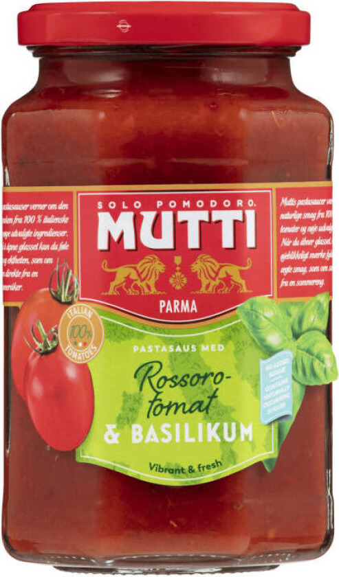 Bilde av Mutti Pastasaus med Basilikum 400g