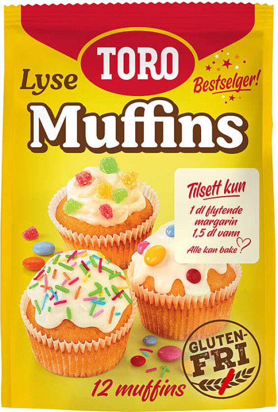 Muffins Mix Lyse 331g