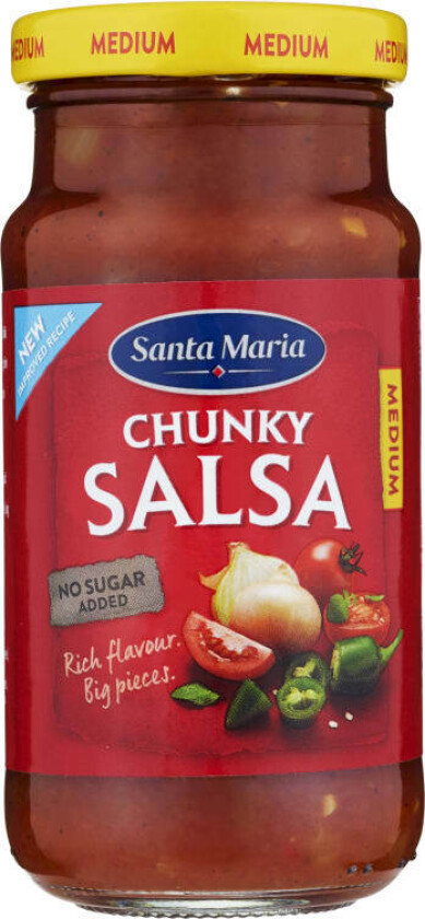 Bilde av Salsa Chunky Medium 230g St.Maria