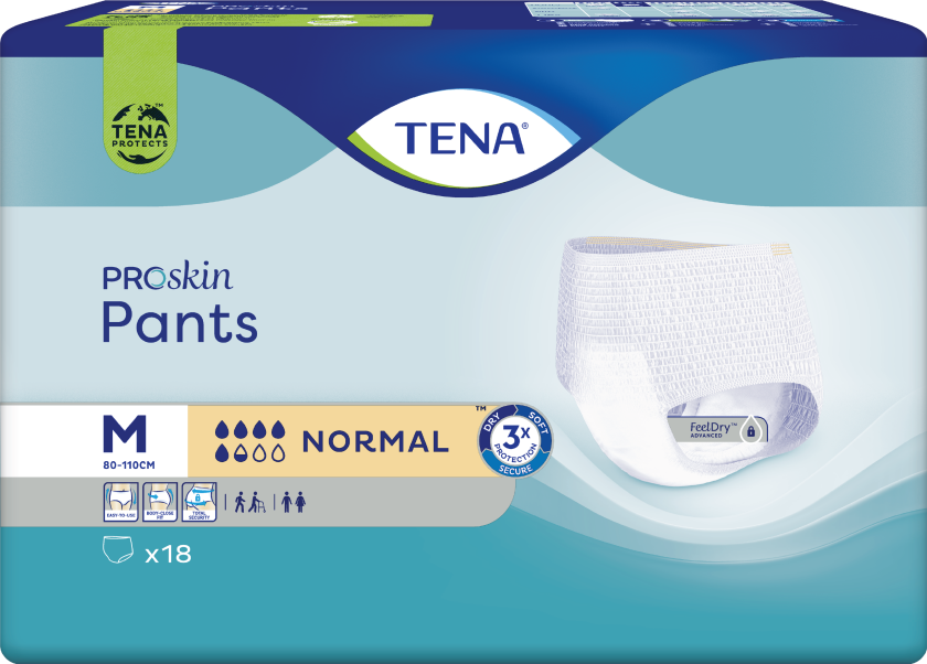 Tena Pants Normal, Medium, 18 stk